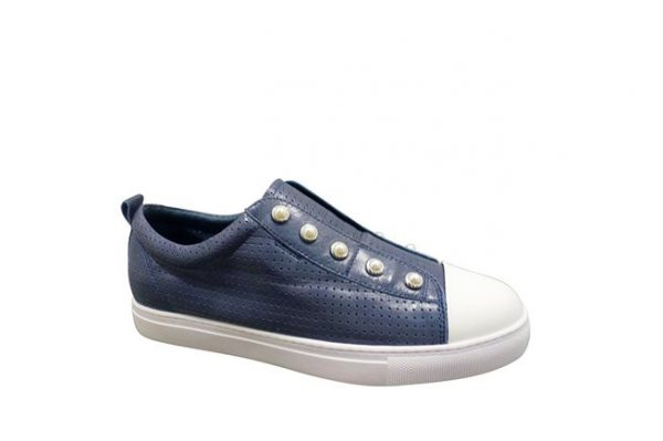 HINAKO Pearl Sneaker - Blue - Savida Ladies Shoes