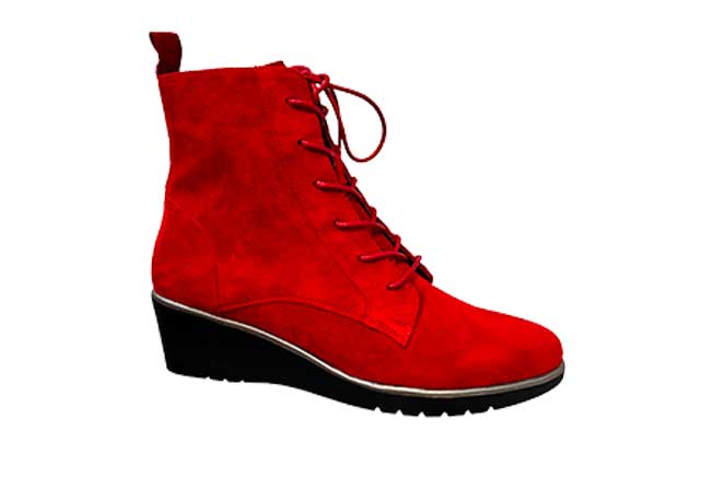 Picture of DJANGO Wedge Boot - Red