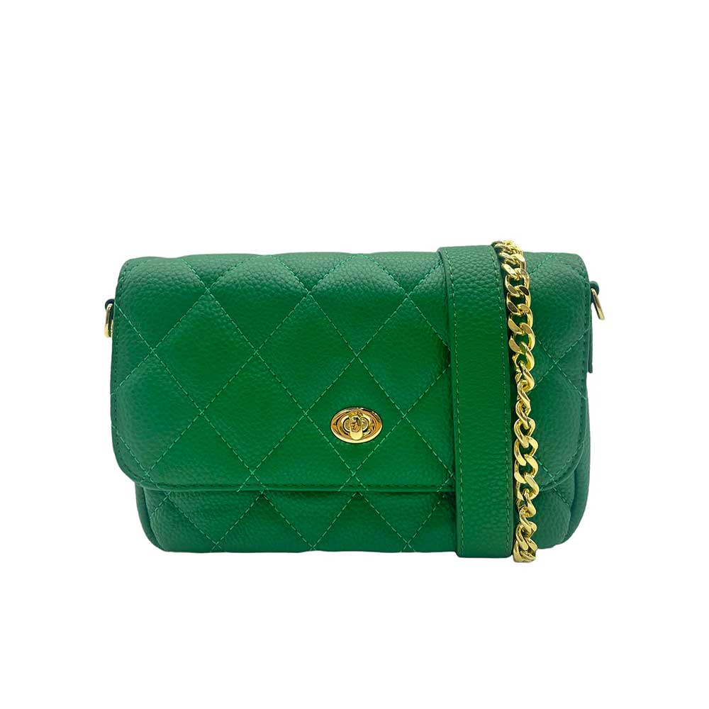 Picture of ZJOOSH Mila - Quilted Cross Body Bag in Meadow Green
