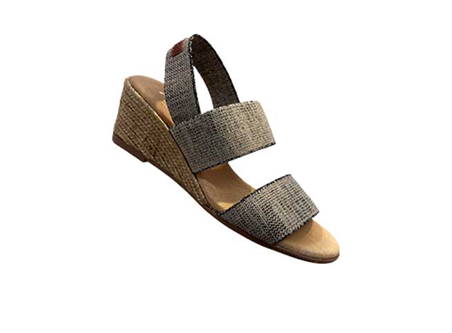PINAZ 531  Espadrille - Neutral Linen Elastic 5 cmm