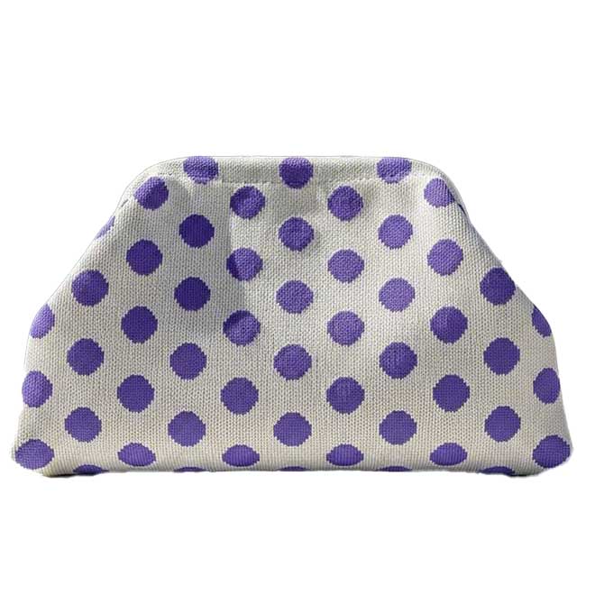 GOLDIE & CO Bondi - White/Mauve Spots